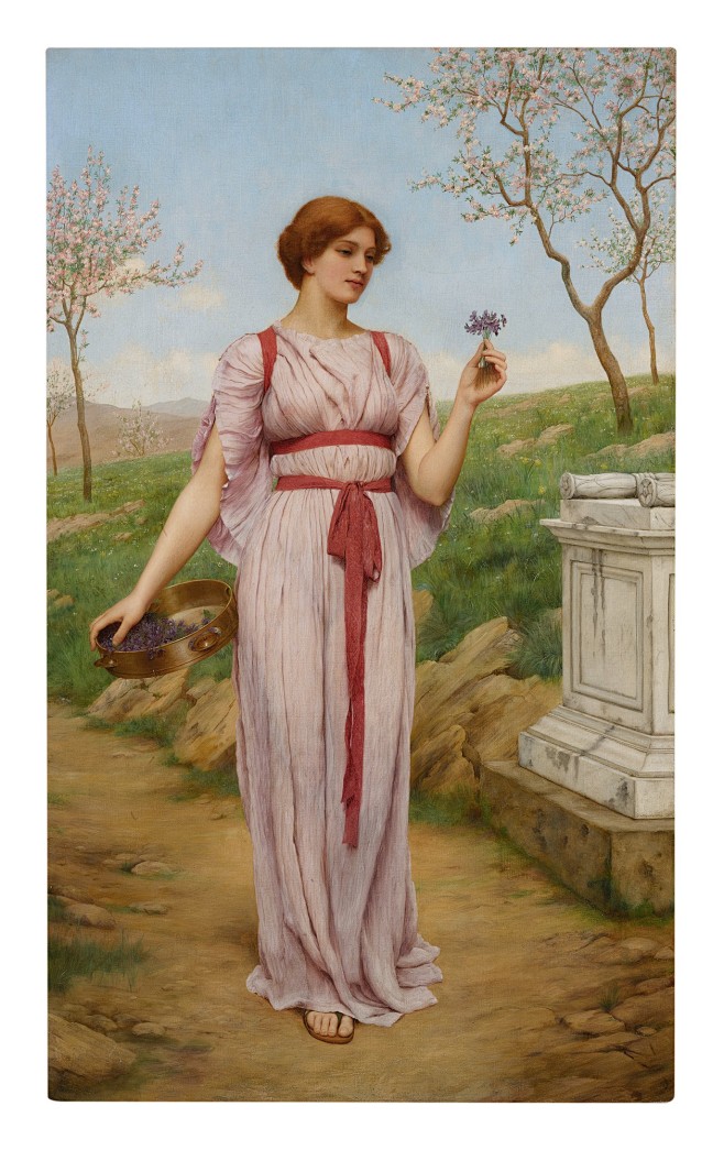 英國拉斐爾前派與新古典主義畫家約翰威廉高多德johnwilliamgodward