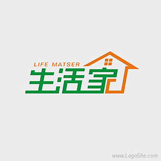 生活家logo设计