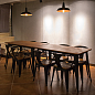北欧实木餐厅餐桌餐椅铁艺漫咖啡小方桌饭桌家庭小户型餐桌椅组合