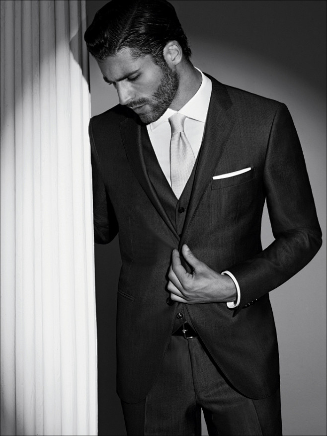 男人想要帅,就要学会穿西装 #搭配# #型男# #欧美# #时尚