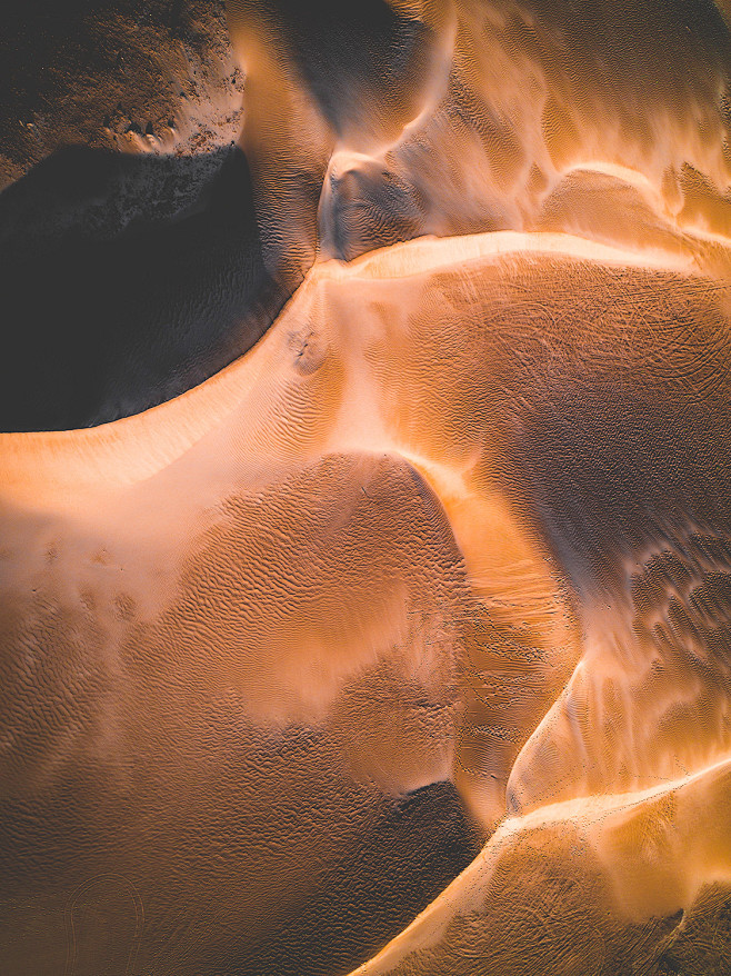 dunes : sand dunes are formed as a result of the earths erosion