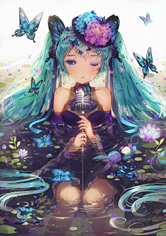 初夏り采集到初音未来2
