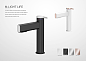 M-Light life is a bathroom basin faucet product that brings brand-new experiences to users. Touch switch key is designed at the front end of the faucet for convenient use. “+” and “-” signs are designed to make the user precisely control the water flow. T