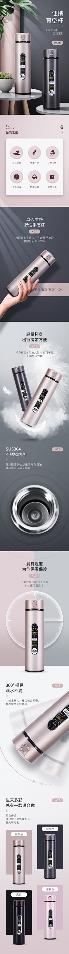 冷颜曦采集到杯子 水壶 榨汁机-详情页