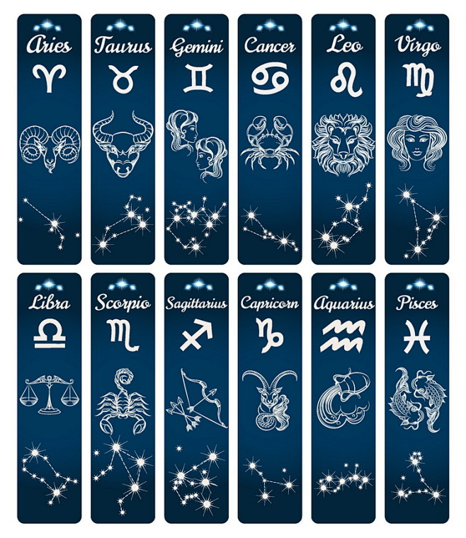 12星座标志象征图片
