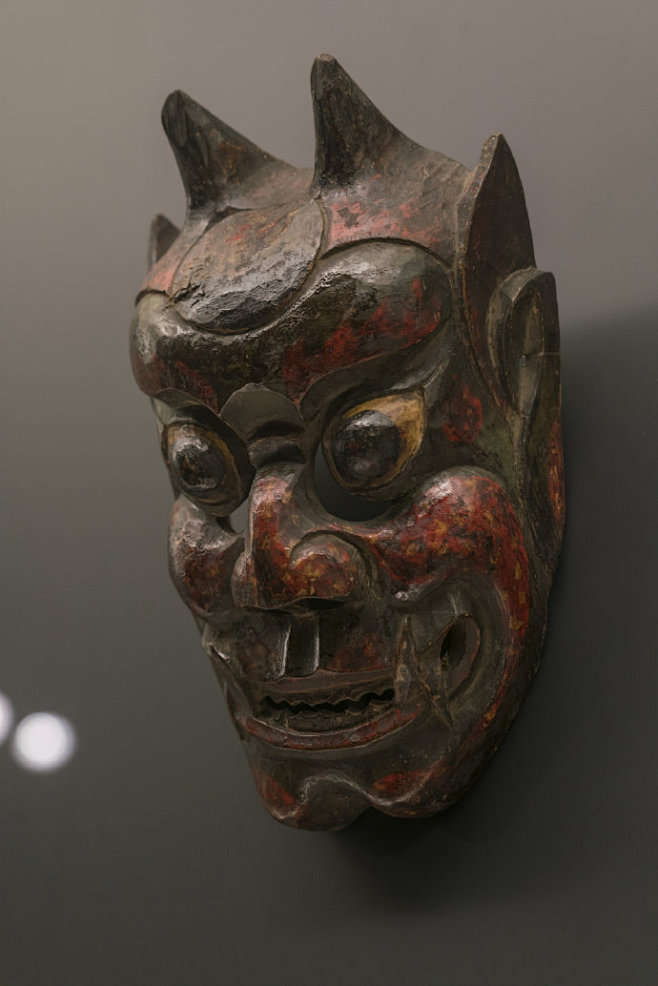 绘画参考面具兽头材质参考