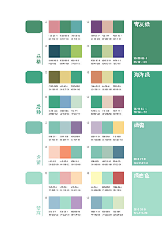 紫栾静采集到配色