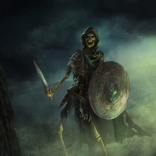 skeleton warrior, oo.