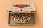 %name 披萨牛皮包装盒设计效果图样机模板 Pizza Box Mock Up Template