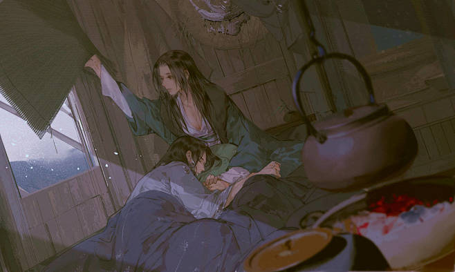 伊吹鸡腿子剑网三同人蝶澜唐遥代岚