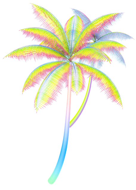 蒸汽波素材库蒸汽波时尚创意海报设计荧光镭射背景png透明图模板设计素材 116