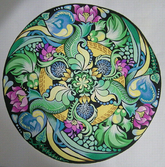 银狐の殇的插画基础花卉图案设计