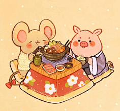 木木语ly采集到食物插画
