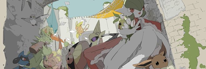 娜美王采集到精灵宝可梦【口袋妖怪】