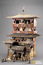 山节藻棁——中国古建筑早期斗栱形象
陶楼