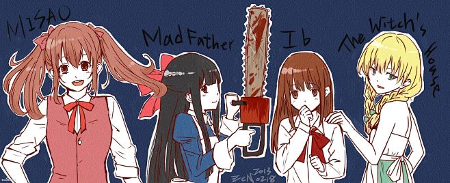 恐怖RPG的女主们【图楼】从P站搬来的一些m