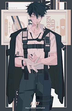 郁小白采集到韩国插画师:인플릭