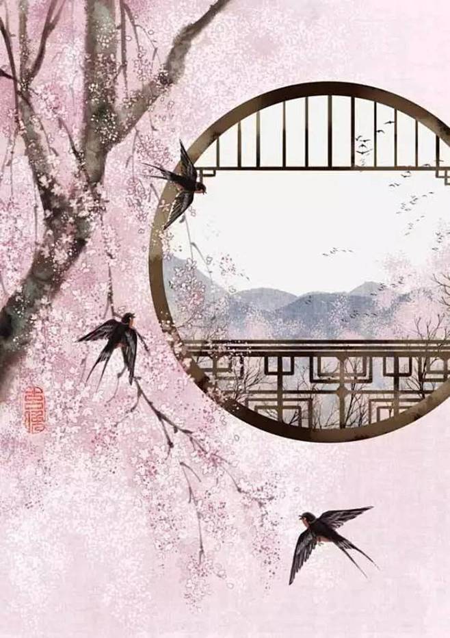 梁榆通过书签栏工具采集于2017-12-26 09:33:1645张唯美古风插画风景