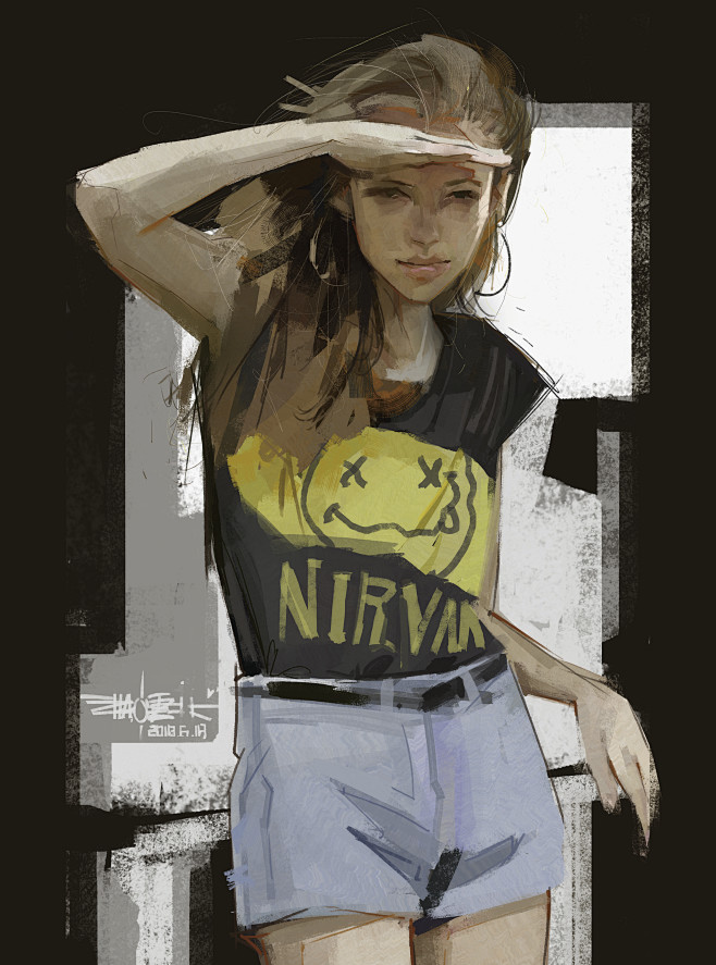 赵震北原画集《你》