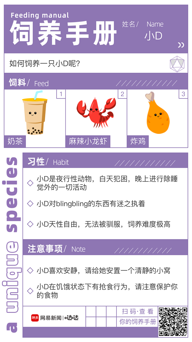 网易哒哒刷屏H5:制作你专属的饲养手册