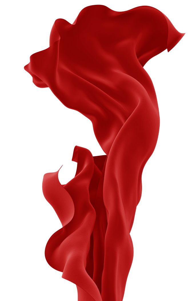 丝巾红飘带红布