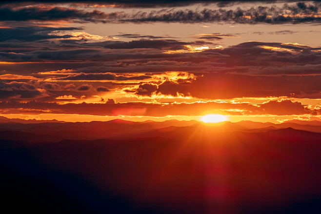 甘南旧片重修九曲黄河日落扎尕那薄雾清晨mrtianyi图虫