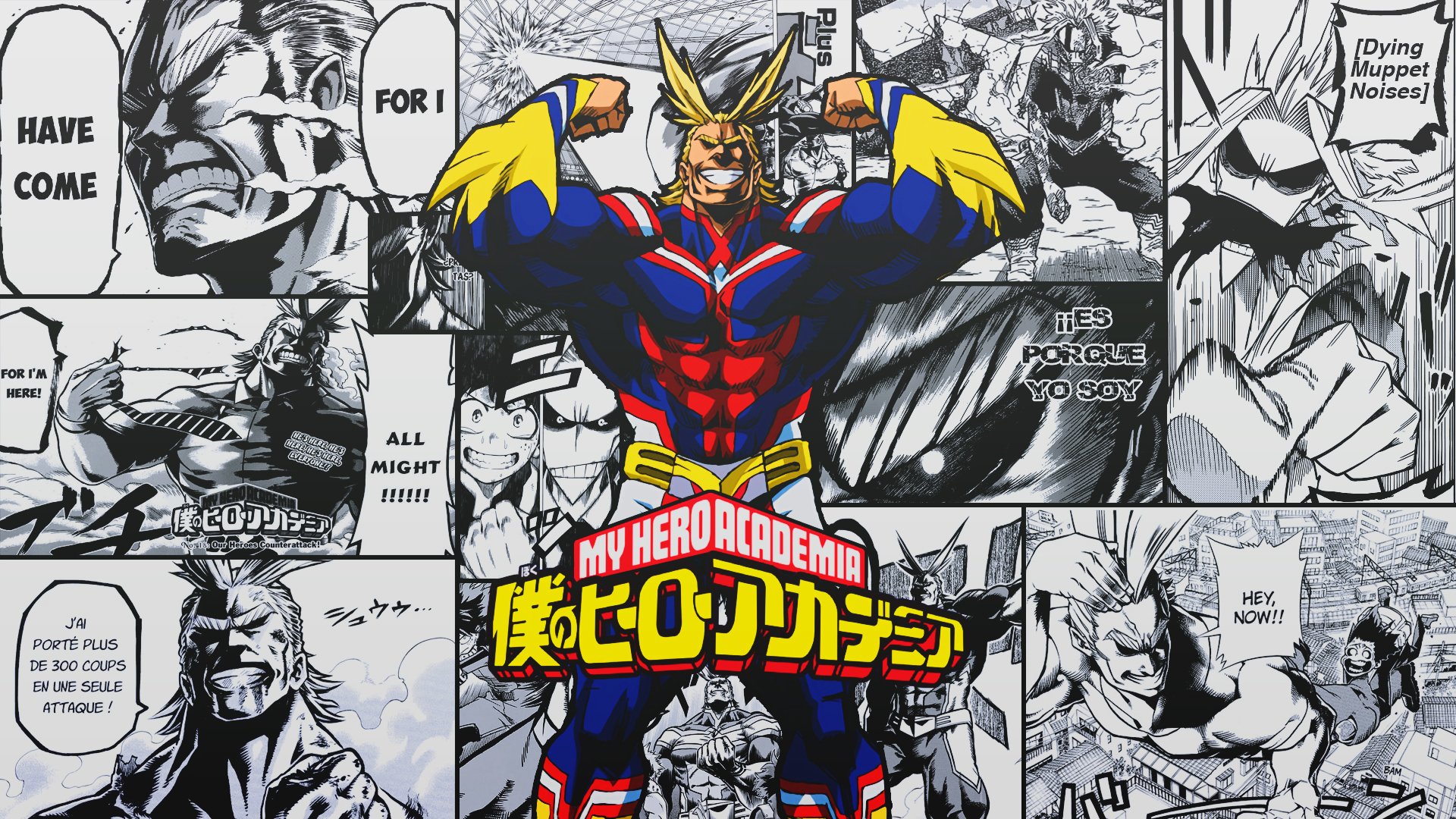 动漫 我的英雄学院all Might 壁纸