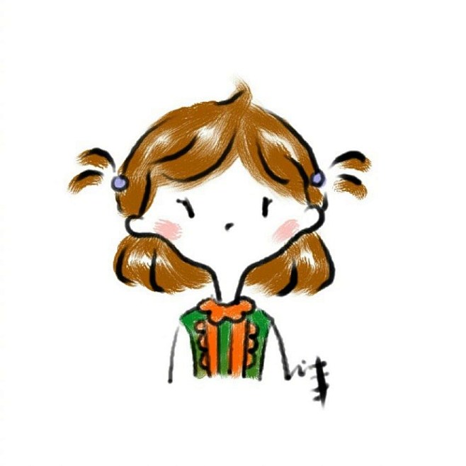 女生卡通微信头像图片