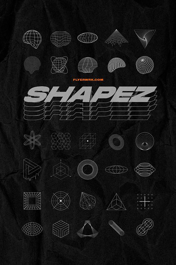 shape #abstract #deformed #warped #geome