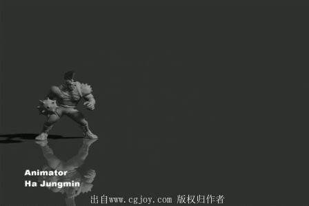 gif 视频参考 战士 将军 刀斧剑锤 双手武器等动作-游戏动画交流