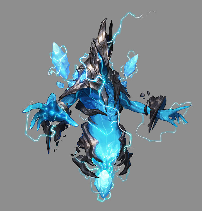 LEAGUE OF LEGEND BLUE GOLEM, LEE MINGI LEAGUE OF LEGEND BLUE GOLEM by LEE MINGI on ArtStation.