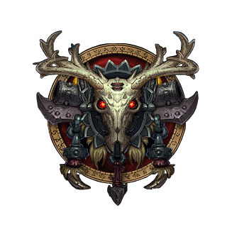 魔兽世界十大职业十二个种族徽章猎人