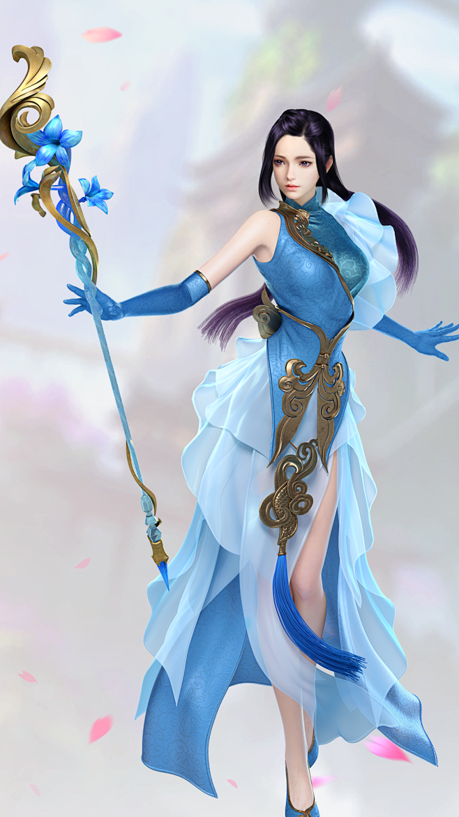 《镇魔曲》手游 角色手机壁纸 之 星术_.