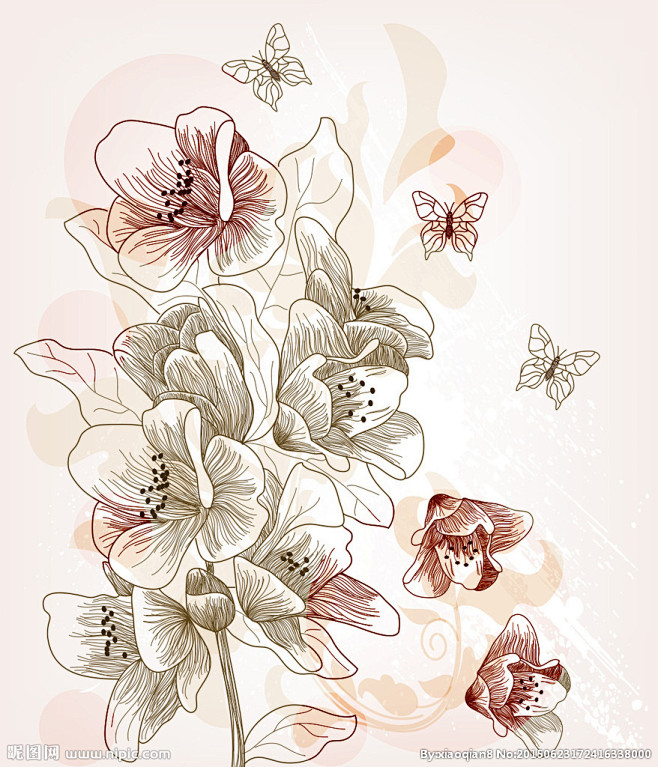 花卉图案设计