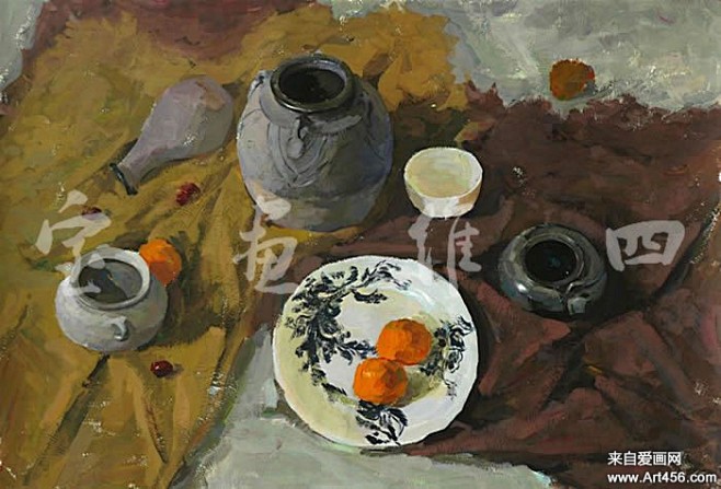 四维画室学生水粉作品集