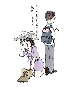 西米_鹿采集到西米鹿的插画本子