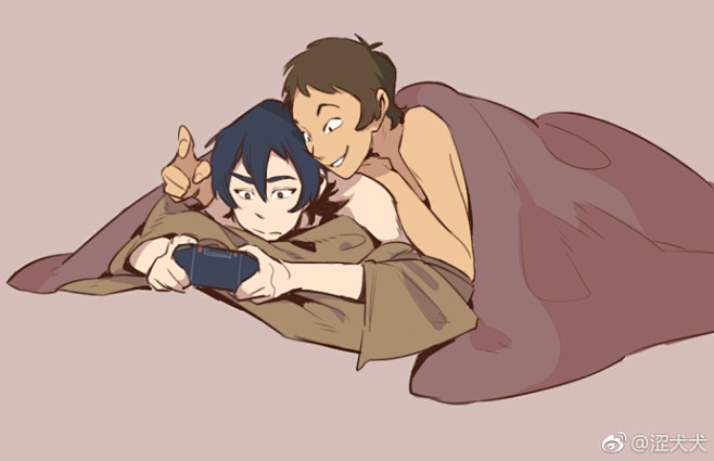 #Voltron# #Klance# #Sheith# 安利首页去看看Voltron好不好，真的好看B站有6季，中文名叫新战神金刚(这翻译的什么破名字)为了在AO3上看同人文我这英文是突飞猛进。。 