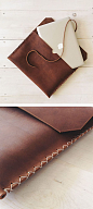 Brown leather MacbookPro Case