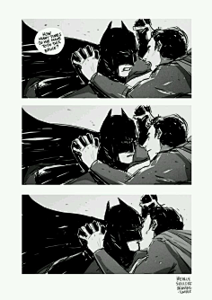 超人x蝙蝠侠g漫图片