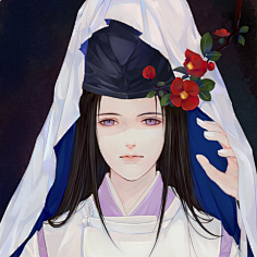 浪子青柠采集到古风女头