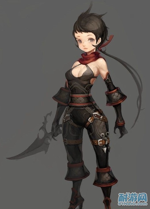 卡通网游《永恒之剑》公开新角色 超萌女刺客