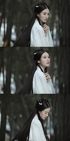陆墨清采集到人像(汉服古装)
