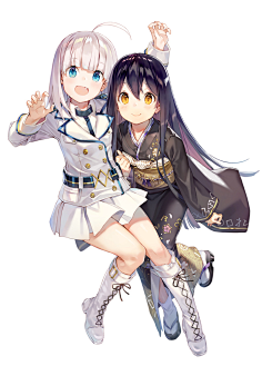初夏り采集到二次元少女6
