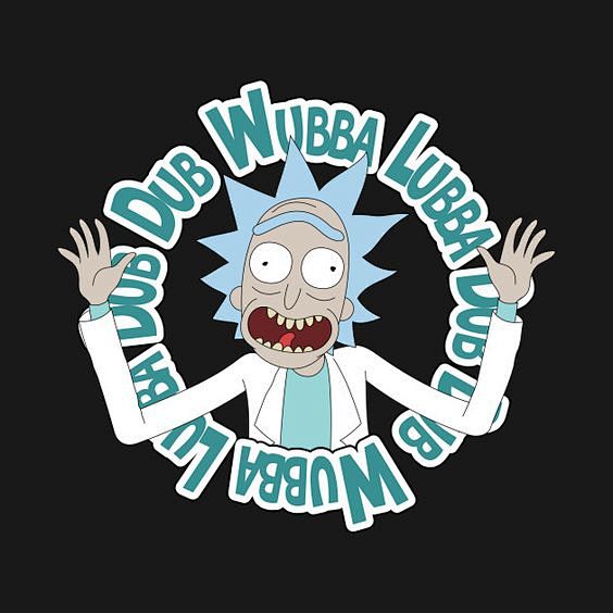 rickandmortywubbalubbadubdubbluevariantbypandoramonium
