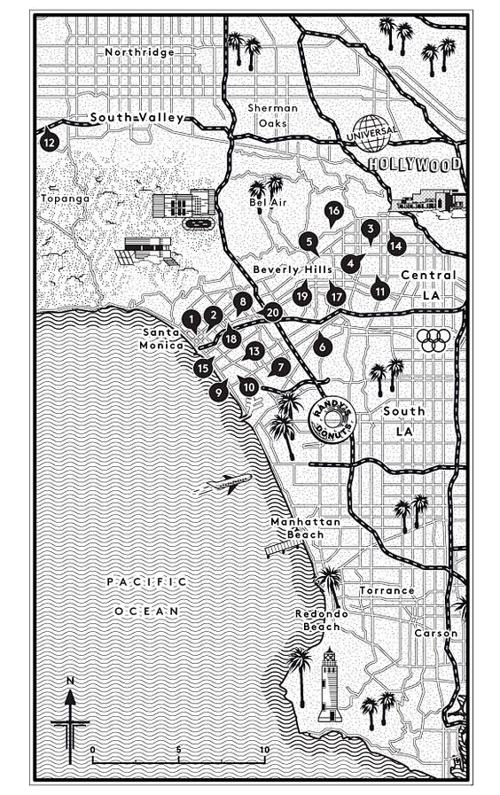 23:40:55illustrated map of los angeles2喜欢地图苏三里同采自www