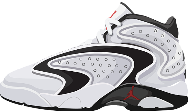 耐克潮鞋png素材