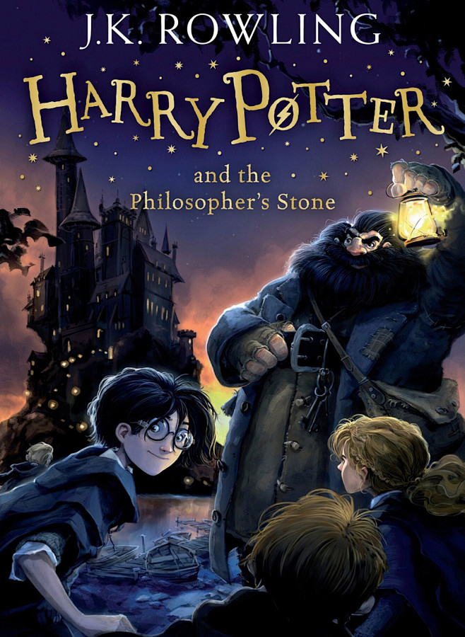 童年回忆!14张《哈利波特》封面分享 -.