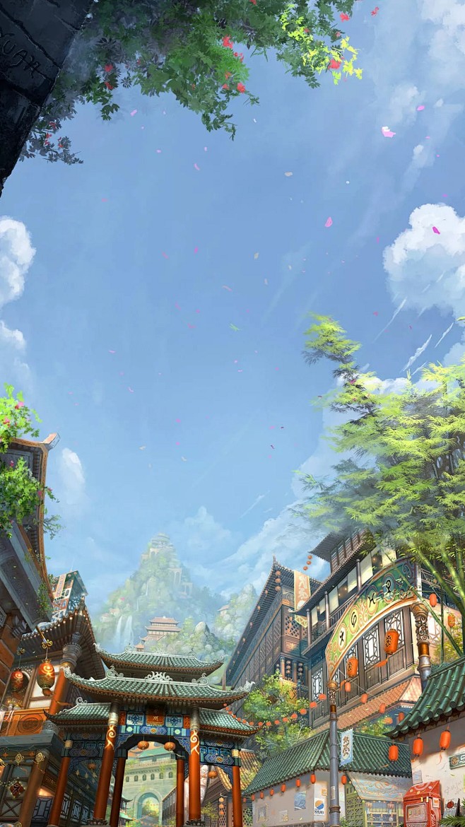 17:50:43仰视寺庙创造师丨场景笔小佳丨创造师该采集也在以下画板加载