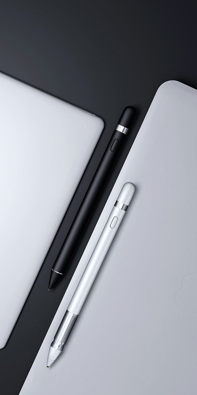 C4D建模-电容笔制作。|平面|海报|陈解柯 - 原创