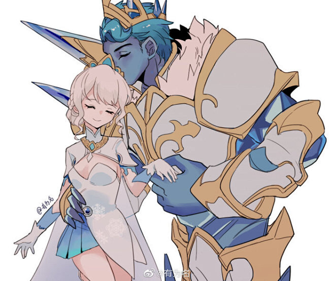 王者荣耀干将莫邪冰霜恋舞曲cp